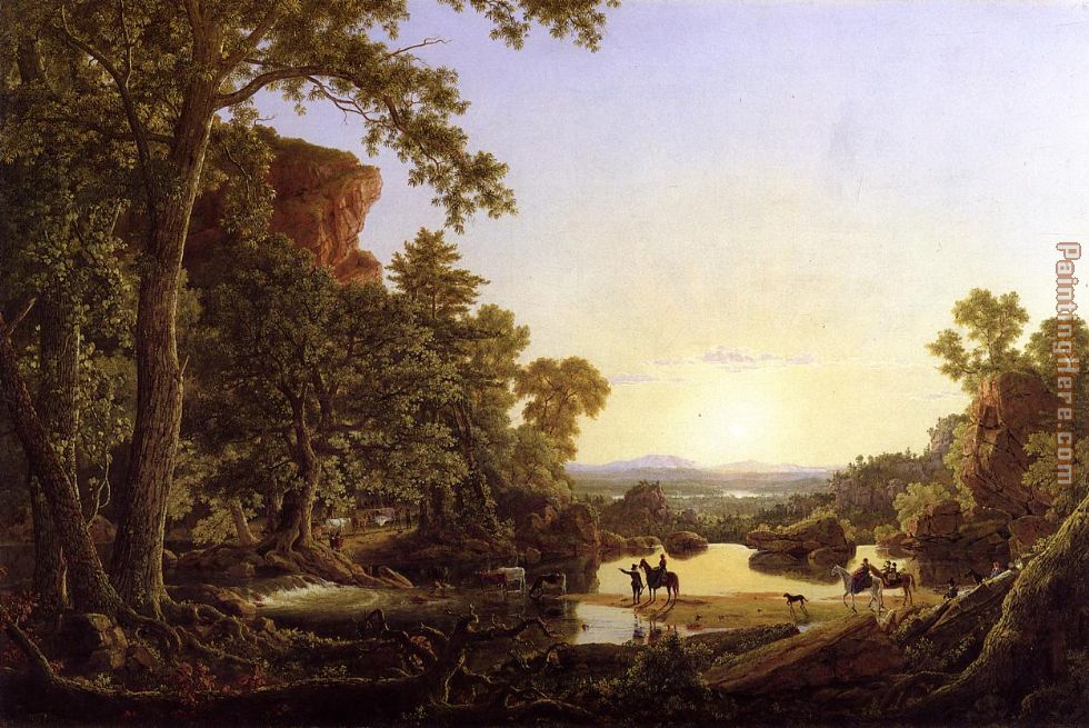 Frederic Edwin Church Hooker and Company Journeying